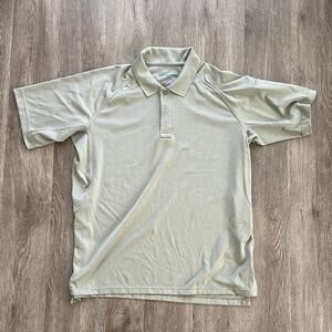 5.11 Tactical Jersey Short Sleeve Polo Tan Large First Responder Workwear‎